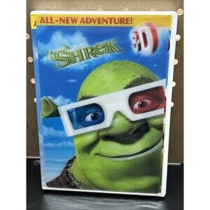 Shrek 3-D (Includes 4 Glasses) - DVD, 2004, Region 1, Widescreen, Fast Shipping